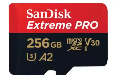 مقایسه سن دیسک microSDXC با ظرفیت 256 گیگابایت مدل Extreme Pro V30 A2 کلاس 10 با سیلیکون پاور microSDXC با ظرفیت 64 گیگابایت مدل Elite کلاس 10