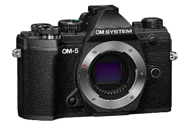 مقایسه او ام سیستم OM-5 با کانن EOS 5D Mark III