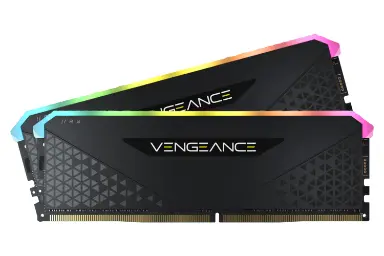 عکس اصلی کورسیر VENGEANCE RGB RS ظرفیت 16 گیگابایت (2x8) از نوع DDR4-3200