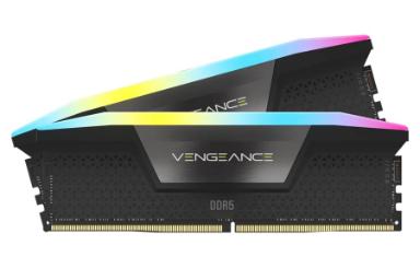 عکس کورسیر VENGEANCE RGB ظرفیت 32 گیگابایت (2x16) از نوع DDR5-7000 CL34