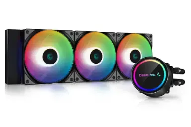 مقایسه کولر مستر MASTERLIQUID 240L CORE ARGB {request()->input('language_config')['common']['with']} دیپ کول GAMMAXX L360 A-RGB