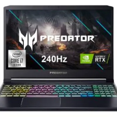 Predator Triton 300 PT315-52-73WT ایسر Core i7-10750H RTX 2070 16GB 512GB