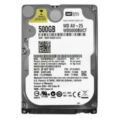 وسترن دیجیتال WD500BUCT ظرفیت 500 گیگابایت