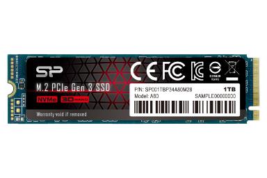 عکس سیلیکون پاور P34A80 NVMe M.2 ظرفیت 512 گیگابایت