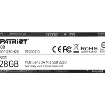 پاتریوت P300 NVMe M.2 ظرفیت 128 گیگابایت