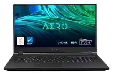 عکس AERO 17 HDR XD گیگابایت Core i7-11800H RTX 3070 32GB 1TB