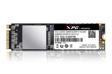 عکس اصلی ای دیتا XPG SX6000 Pro NVMe M.2 ظرفیت 512 گیگابایت