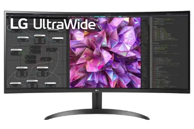 عکس ال جی 34 اینچ مدل UltraWide 34WQ60C