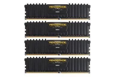 کورسیر VENGEANCE LPX ظرفیت 64 گیگابایت (4x16) از نوع DDR4-2400