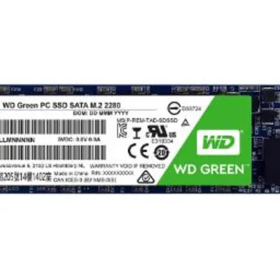وسترن دیجیتال Green WDS480G1G0B SATA M.2 ظرفیت 480 گیگابایت