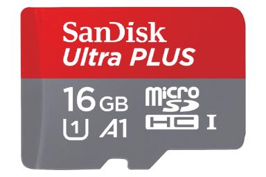 عکس سن دیسک microSDHC با ظرفیت 16 گیگابایت مدل Ultra کلاس 10