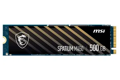 عکس ام اس آی SPATIUM M450 NVMe M.2 ظرفیت 500 گیگابایت