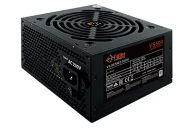 مقایسه منبع تغذیه be quiet! DARK POWER 12 1000W {request()->input('language_config')['common']['with']} فاطر VS500 با توان 500 وات