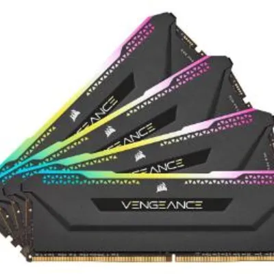 کورسیر VENGEANCE RGB PRO SL ظرفیت 64 گیگابایت (4x16) از نوع DDR4-3600