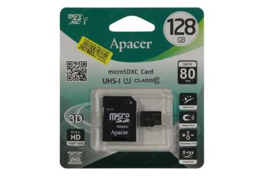 عکس اپیسر microSDXC با ظرفیت 128 گیگابایت کلاس 10