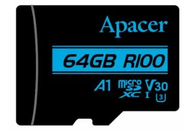 مقایسه اپیسر microSDXC با ظرفیت 64 گیگابایت مدل R100 V30 A1 کلاس 10 {request()->input('language_config')['common']['with']} پرایم microSDXC با ظرفیت 64 گیگابایت مدل Extreme کلاس 10