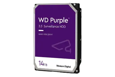 مقایسه وسترن دیجیتال Purple WD140PURZ ظرفیت 14 ترابایت با ای دیتا HD710 Pro ظرفیت 5 ترابایت