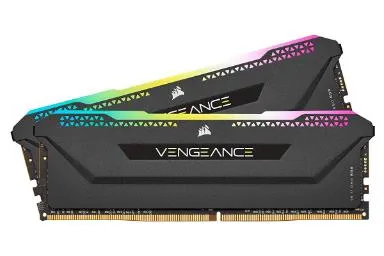 مقایسه کورسیر VENGEANCE RGB PRO SL ظرفیت 64 گیگابایت (2x32) از نوع DDR4-3200 {request()->input('language_config')['common']['with']} اچ پی V2 ظرفیت 8 گیگابایت از نوع DDR4-2400