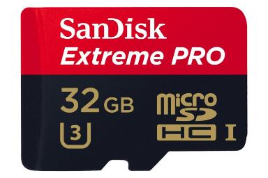 عکس سن دیسک microSDHC با ظرفیت 32 گیگابایت مدل Extreme Pro A1