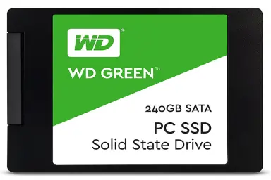 عکس وسترن دیجیتال Green WDS240G1G0A SATA 2.5 Inch ظرفیت 240 گیگابایت