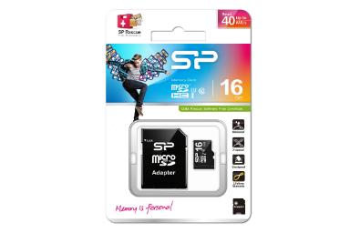 مقایسه سیلیکون پاور SDHC با ظرفیت 16 گیگابایت مدل Elite کلاس 10 با سیلیکون پاور microSDXC با ظرفیت 64 گیگابایت مدل Elite کلاس 10