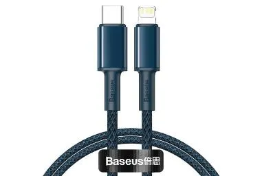 مقایسه انکر Type-C به Type-C مدل A8032 PowerLine+ Select با طول 0.9 متر {request()->input('language_config')['common']['with']} باسئوس Type-C به Lightning مدل High Density Braided 20w با طول 1 متر