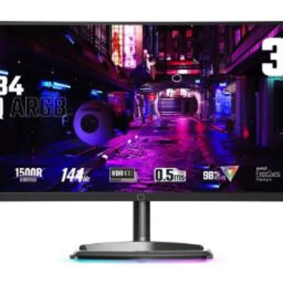 کولر مستر 34 اینچ مدل GM34-CWQ ARGB