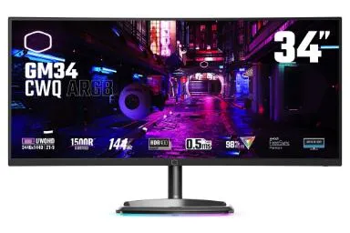 کولر مستر 34 اینچ مدل GM34-CWQ ARGB