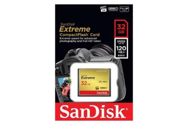 مقایسه سن دیسک CF با ظرفیت 32 گیگابایت مدل Extreme با سن دیسک microSDXC با ظرفیت 128 گیگابایت مدل Ultra A1 کلاس 10