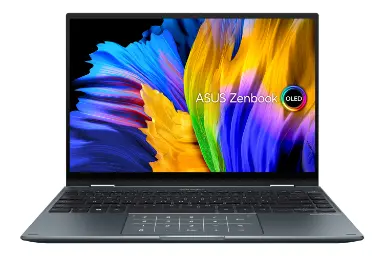 عکس ZenBook 14 Flip OLED UN5401QA ایسوس Ryzen 5 5600H RX Vega 7 8GB 512GB