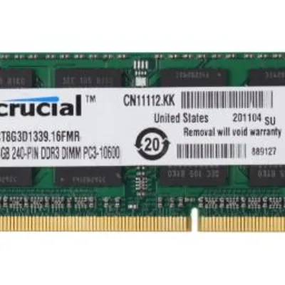 کروشیال CT8G3D1339.16FMR ظرفیت 8 گیگابایت از نوع DDR3-1333