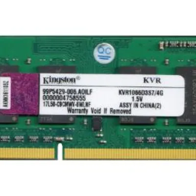 کینگستون ValueRAM KVR1066D3S7/4G ظرفیت 4 گیگابایت از نوع DDR3-1066