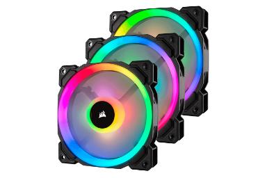 مقایسه کورسیر LL120 RGB بسته 3 عددی با کولر مستر SickleFlow 120 ARGB