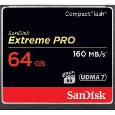 سن دیسک CF با ظرفیت 64 گیگابایت مدل Extreme Pro کلاس 10