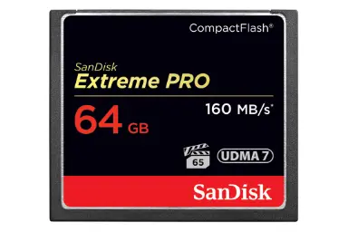 عکس سن دیسک CF با ظرفیت 64 گیگابایت مدل Extreme Pro کلاس 10