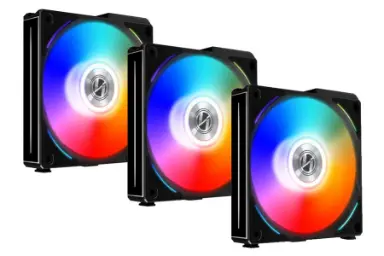 مقایسه لیان لی UNI AL120 بسته 3 عددی با کولر مستر MasterFan MF120 Prismatic