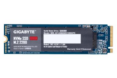 عکس گیگابایت GP-GSM2NE3128GNTD NVMe M.2 ظرفیت 128 گیگابایت