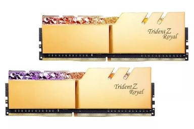 عکس جی اسکیل Trident Z Royal ظرفیت 32 گیگابایت (2x16) از نوع DDR4-4400