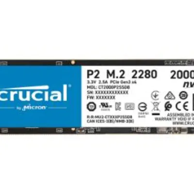 کروشیال P2 NVMe M.2 ظرفیت 2 ترابایت
