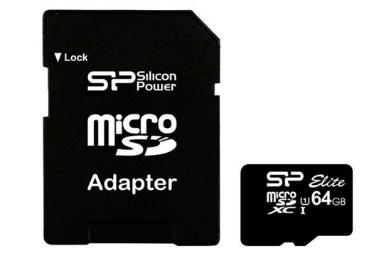 مقایسه سیلیکون پاور microSDHC با ظرفیت 64 گیگابایت مدل Elite کلاس 10 با سامسونگ microSDXC با ظرفیت 256 گیگابایت مدل Evo Plus کلاس 10