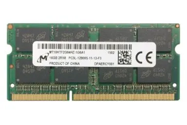 مایکرون MT16KTF2G64HZ-1G6A1 ظرفیت 16 گیگابایت از نوع DDR3L-1600