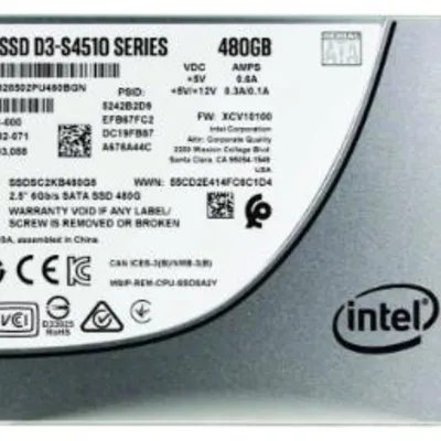 اینتل SSD D3-S4510 SATA 2.5 Inch ظرفیت 480 گیگابایت