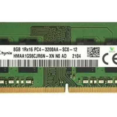 اس کی هاینیکس HMAA1GS6CJR6N-XN ظرفیت 8 گیگابایت از نوع DDR4-3200