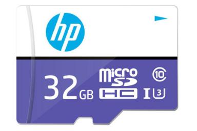 عکس اچ پی microSDHC با ظرفیت 32 گیگابایت مدل MX230 کلاس 10