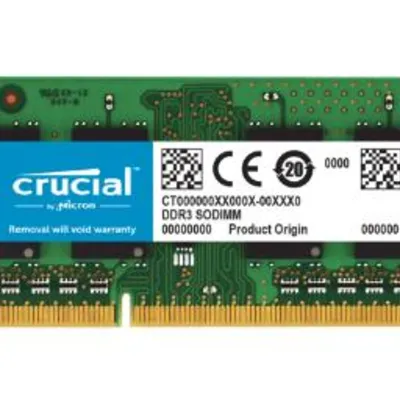 کروشیال CT51264BF160B ظرفیت 4 گیگابایت از نوع DDR3L-1600