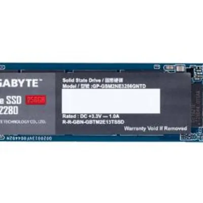 گیگابایت NVMe M.2 ظرفیت 256 گیگابایت