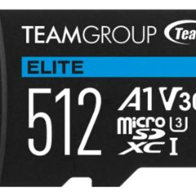 تیم گروپ microSDXC ظرفیت 512 گیگابایت مدل Elite V30 A1 کلاس 10