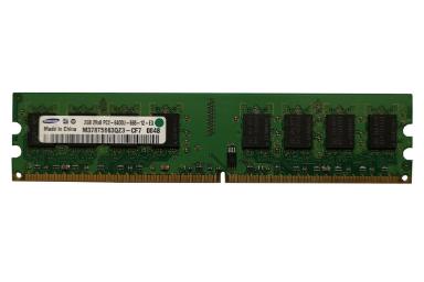 عکس سامسونگ M378T5663QZ3-CF7 ظرفیت 2 گیگابایت از نوع DDR2-800