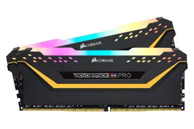 عکس کورسیر VENGEANCE RGB PRO TUF ظرفیت 32 گیگابایت (2x16) از نوع DDR4-3200