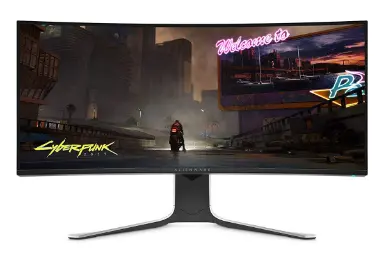 عکس اصلی دل 34 اینچ مدل Alienware AW3420DW